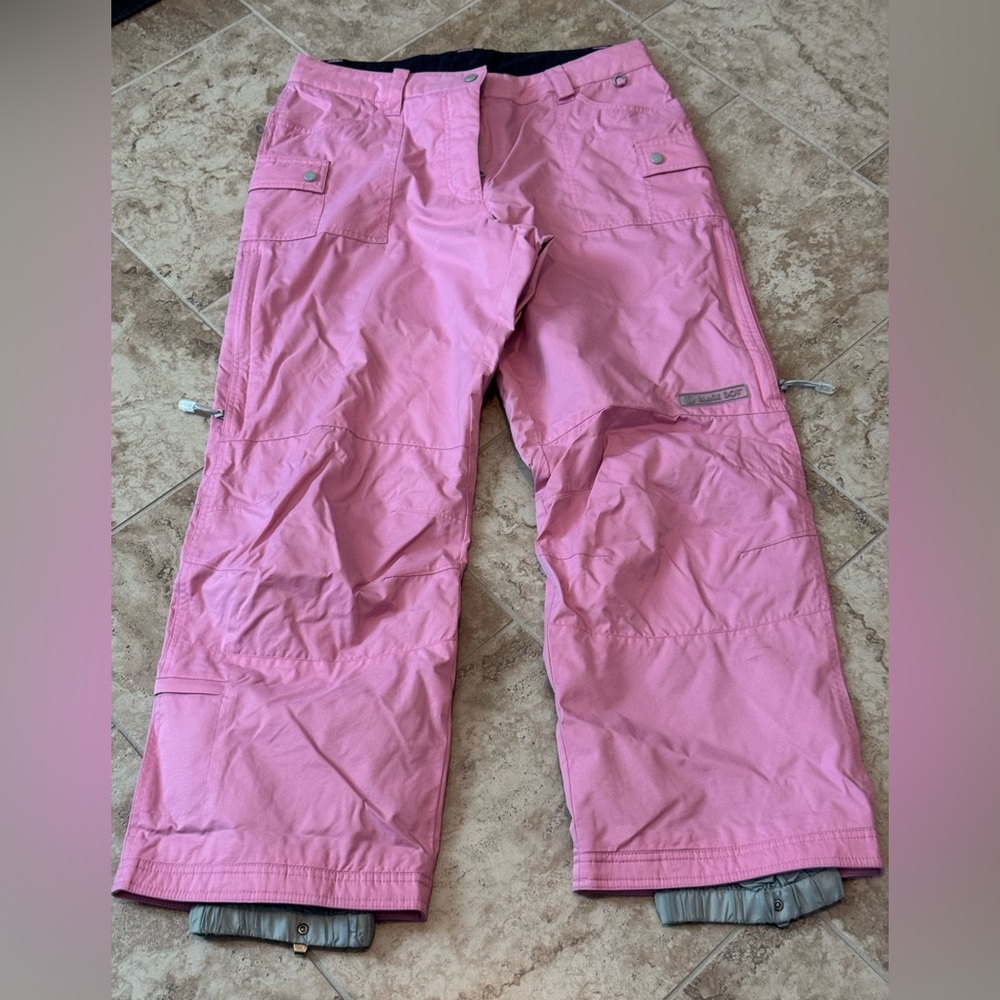Pink adult Snow pants